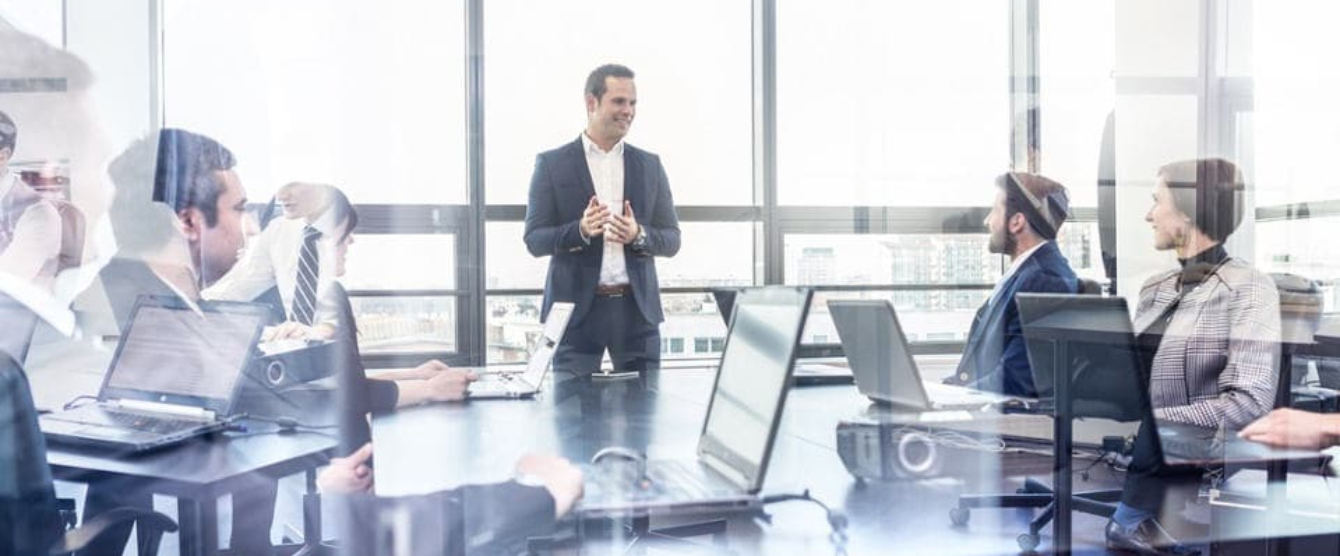 Business people working in the office