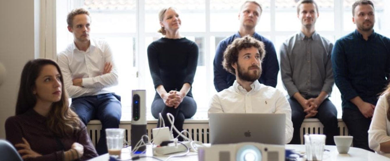 Business team having a meeting in the office