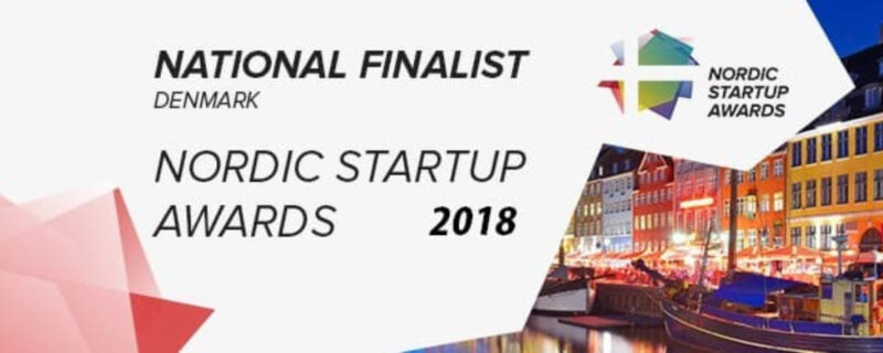 A graphic for nordic startup awards 2018