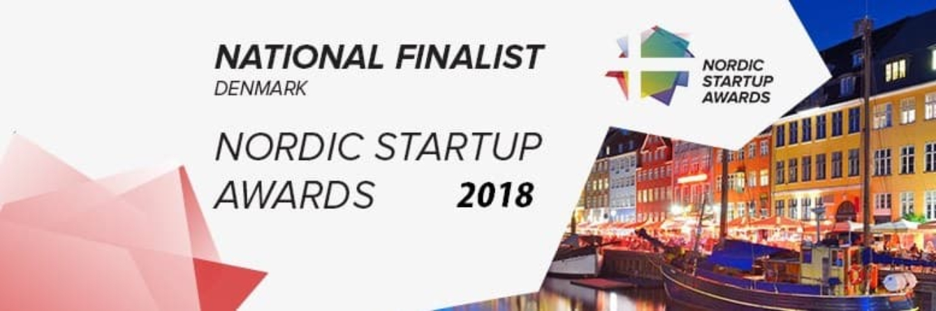 A graphic for nordic startup awards 2018