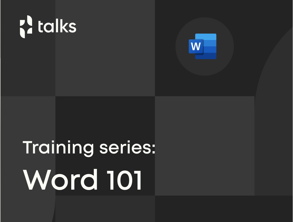 Templafy Talks: Word 101