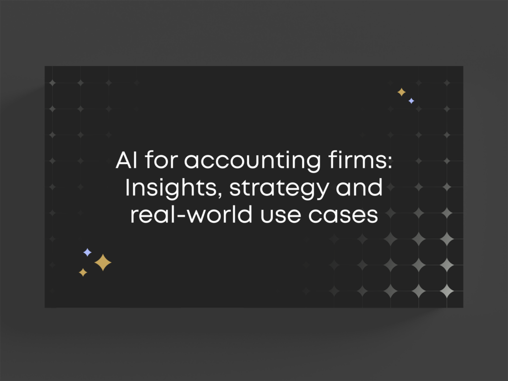 AI for accounting firms: Insights, strategy and real-world use cases