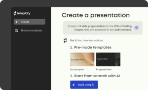 Create presentations in minutes with Templafy’s AI presentation maker ...