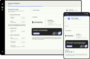 Email signature management - Templafy