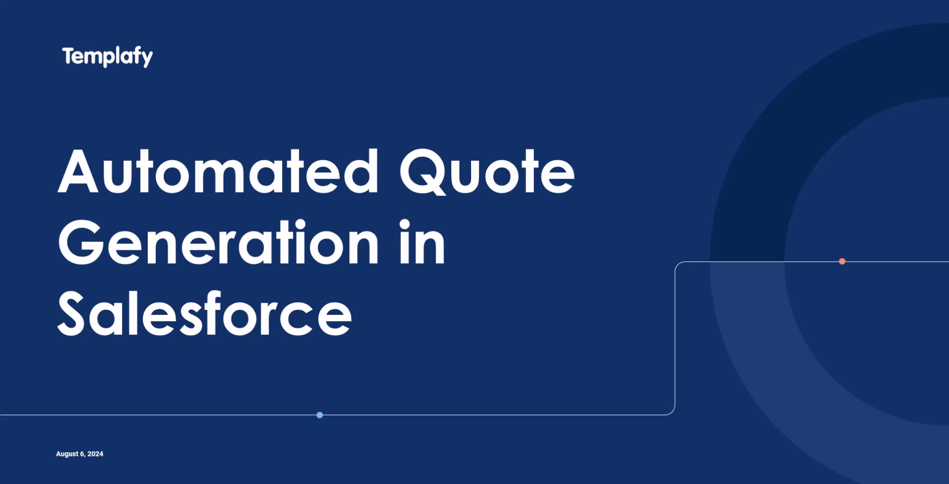 Generate quotes automatically in Salesforce with Templafy