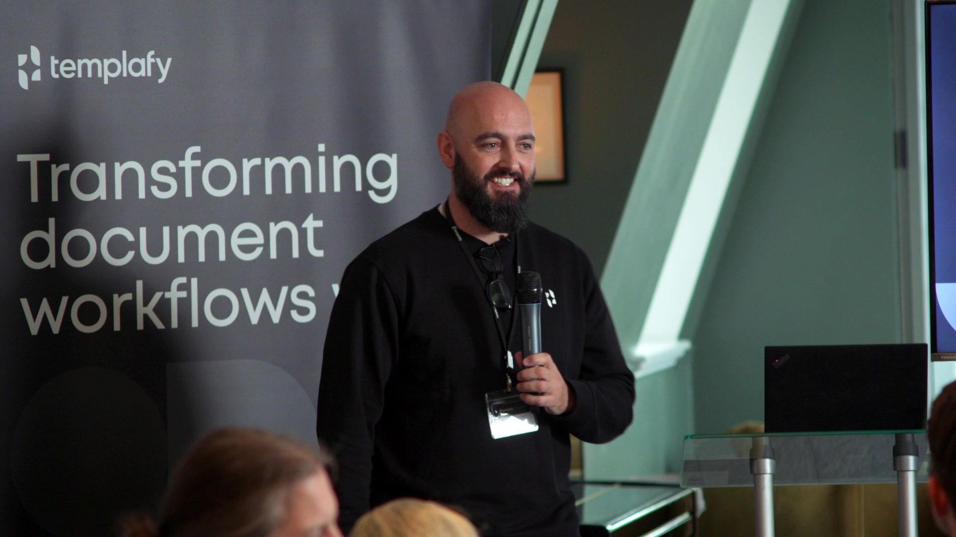 Document agents live demo at Templafy Connect