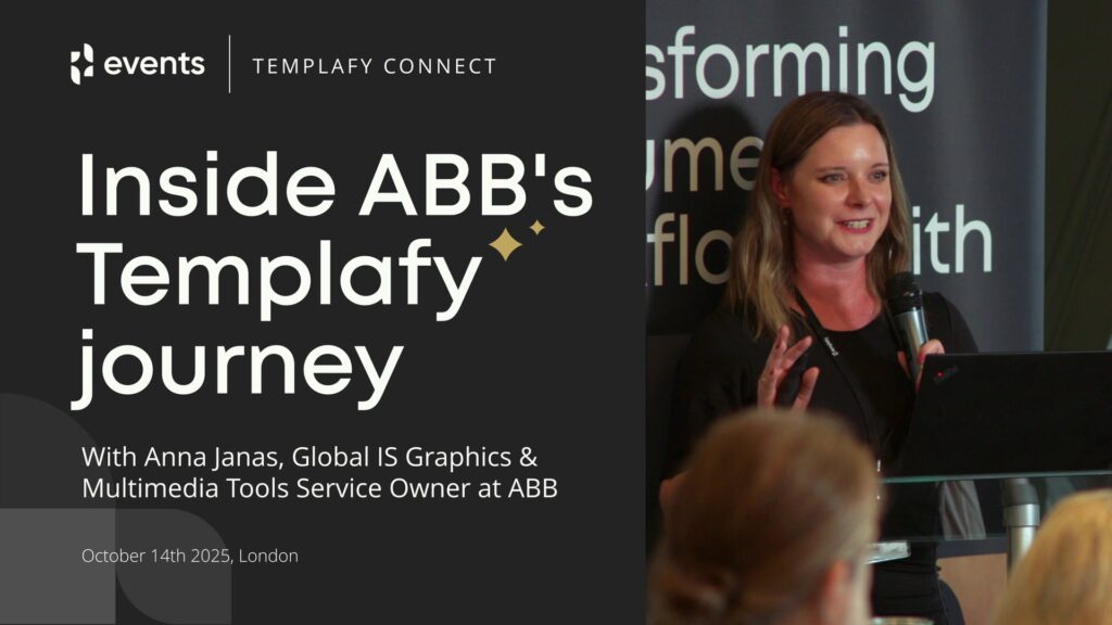 ABB’s journey with Templafy’s AI Assistant