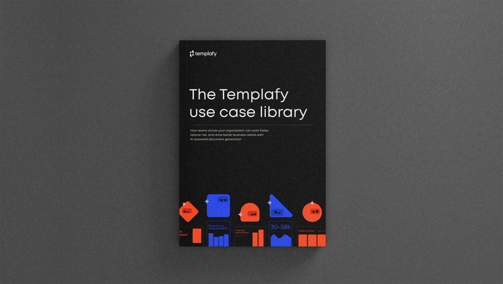 The Templafy use case library