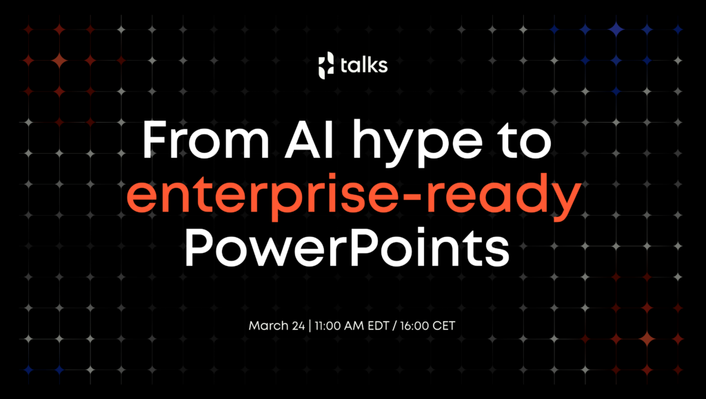 Templafy Talks: From AI hype to business-ready PowerPoints