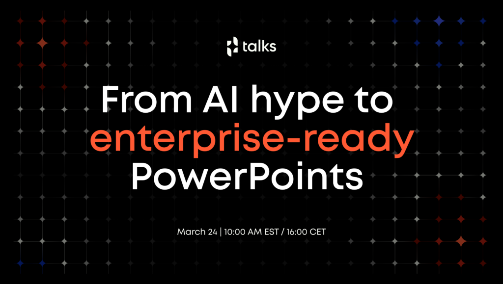 Templafy Talks: From AI hype to business-ready PowerPoints