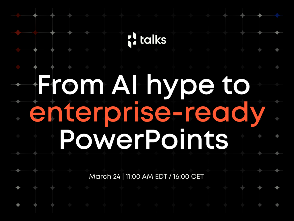 Templafy Talks: From AI hype to business-ready PowerPoints