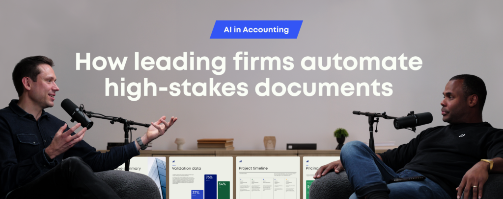 AI in accounting: How leading firms automate high-stakes documents