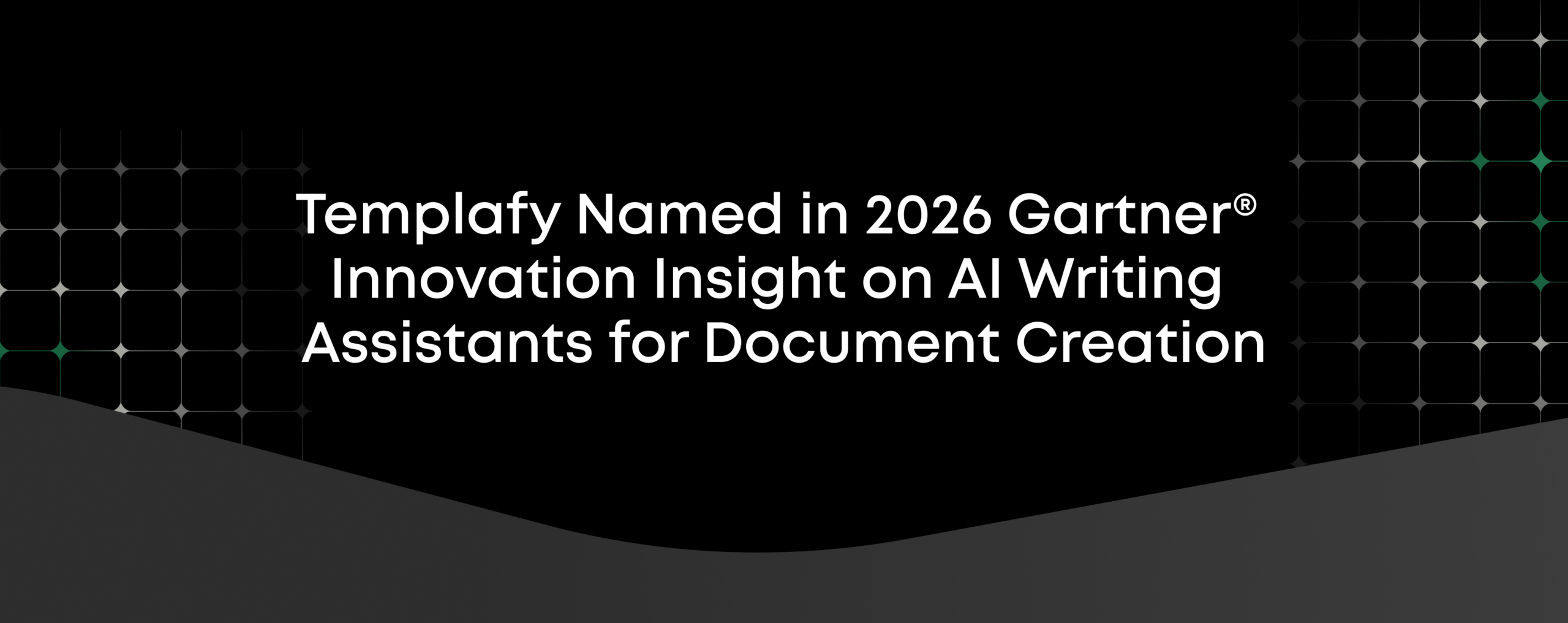 Templafy Named in 2026 Gartner® Innovation Insight on AI Writing Assistants for Document Creation